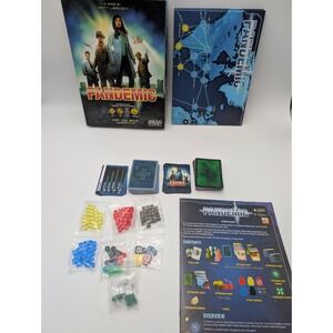 Z-Man Games PANDEMIC Board Game - 2012 COMPLETE Table Top Games With Friends